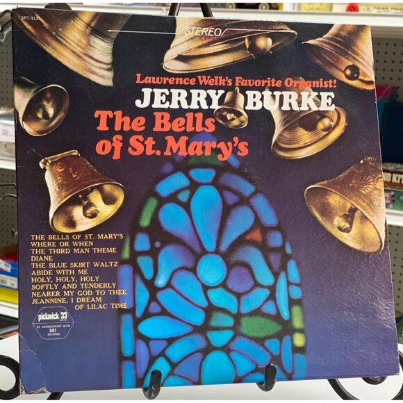 Jerry Burke "The Bells Of St. Marys" Vinyl Record SPC-3121 Stereo Pickwick - Picture 1 of 5